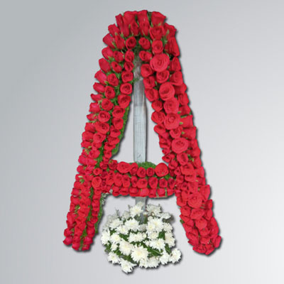 "Grand Letter A Shape Arrangement - Click here to View more details about this Product